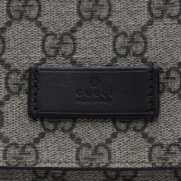 Gucci Large changing Diaper Bag Crossbody GG Supreme Brown 211131 - Picture 13 of 16